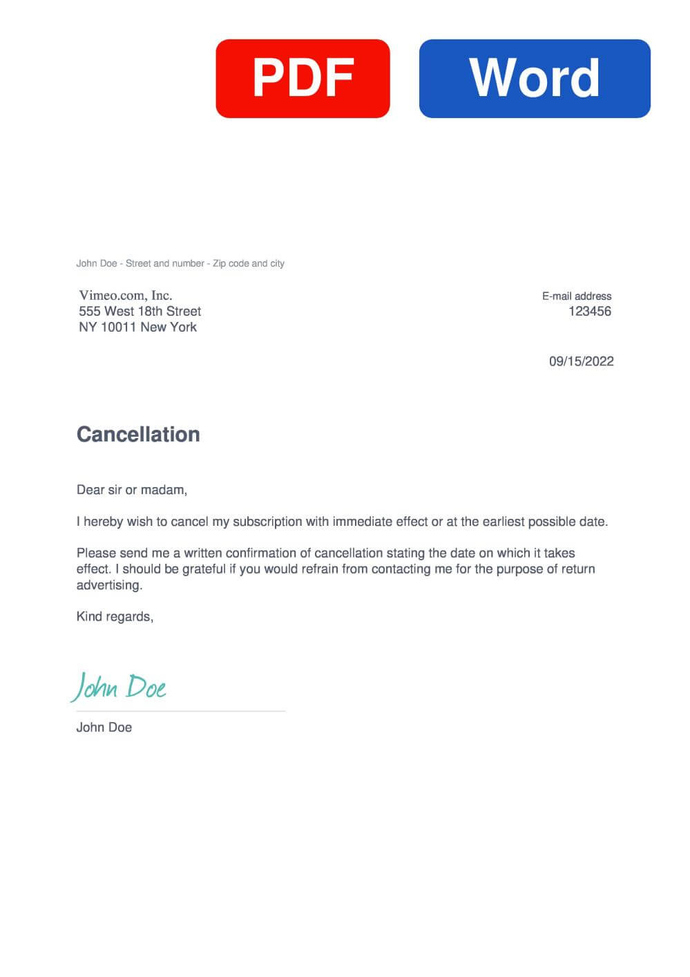 Zeus Sample Termination Letter Template Zeus Sample Termination Letter Template