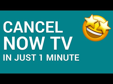 How to cancel NOW TV in just 1 minute!