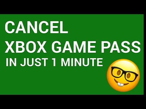 How to cancel Xbox Game Pass in just 1 minute!