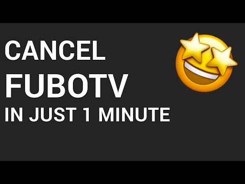 How to cancel fuboTV in just 1 minute!