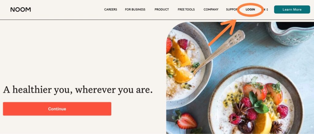 Cancel Noom subscription log in