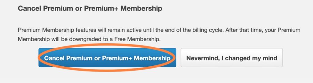 Confirm Free Trial CrunchyRoll Membership cancellation