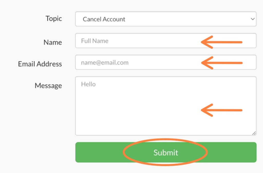 Cancel BeenVerified subscription submit your decision