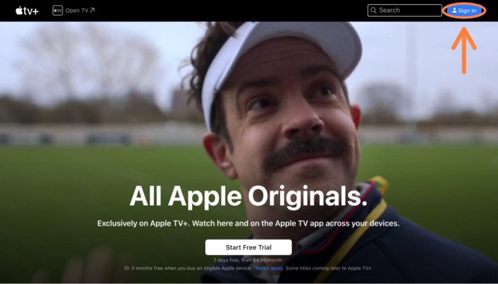 Cancel Apple TV subscription Log in